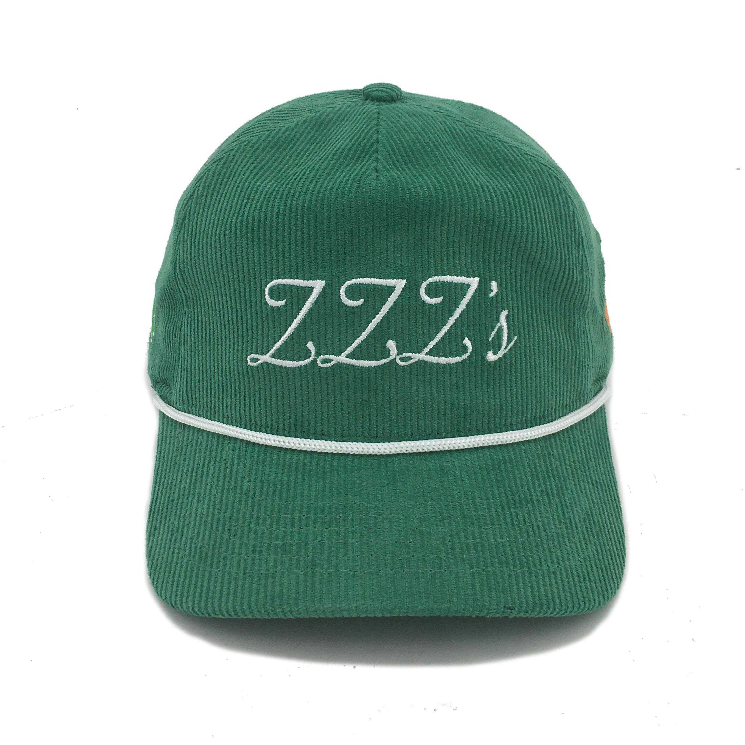Photograph of product: ZZZ's Collective Corduroy Hat - Green
