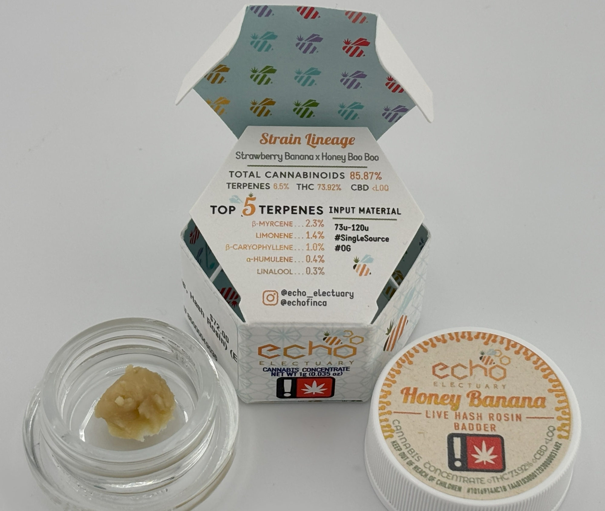 Photograph of product: Echo Electuary | 1g Rosin [H] | Honey Banana