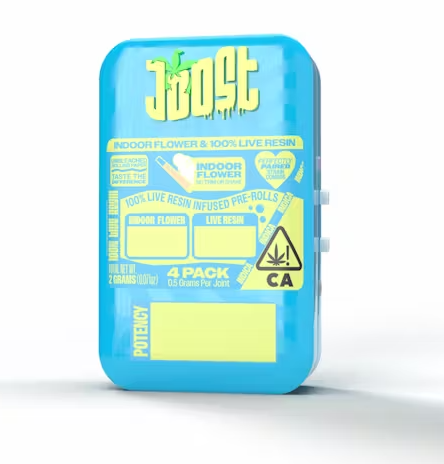 Photograph of product: MASTER KUSH X FORBIDDEN ZKITTLEZ | INFUSED PREROLL 4PK | 0.5G