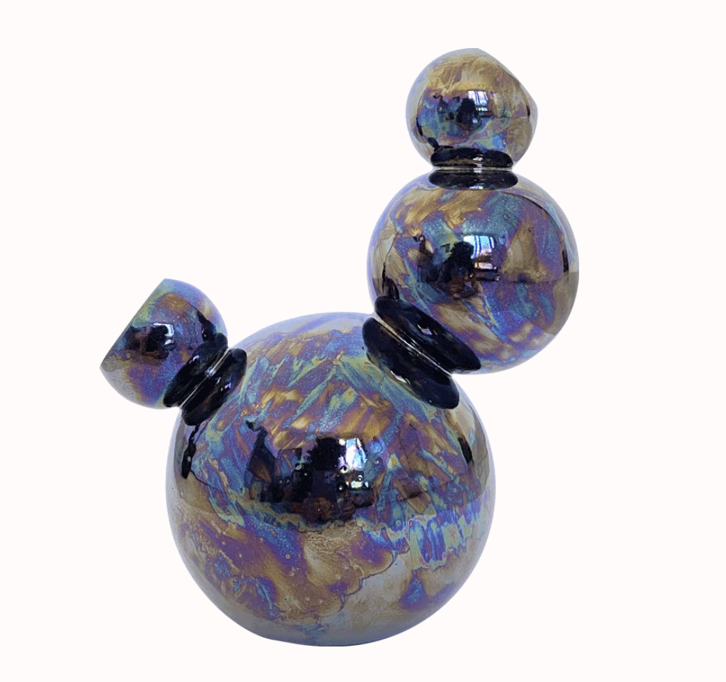 Photograph of product: Doble Reina Perla Negra Bubbler