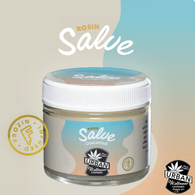 Photograph of product: Urban Wellness - Unscented  Rosin Salve 300mg - 2oz
