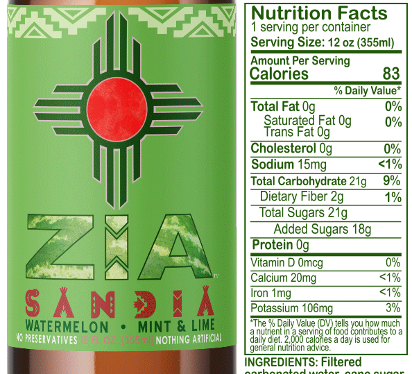 Photograph of product: Zia Sandia