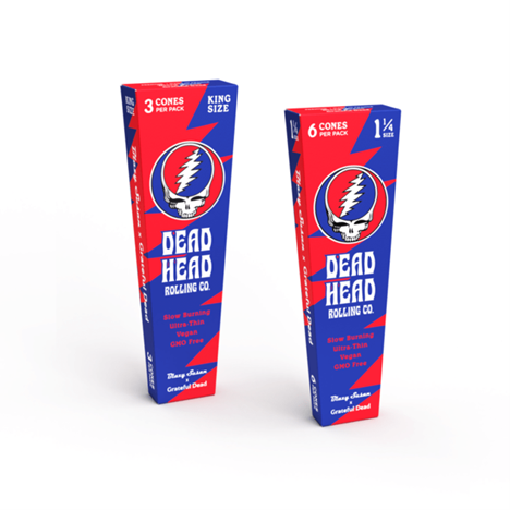 Photograph of product: Dead Head Pre-Rolled Cones 1 1/4" | 6ct