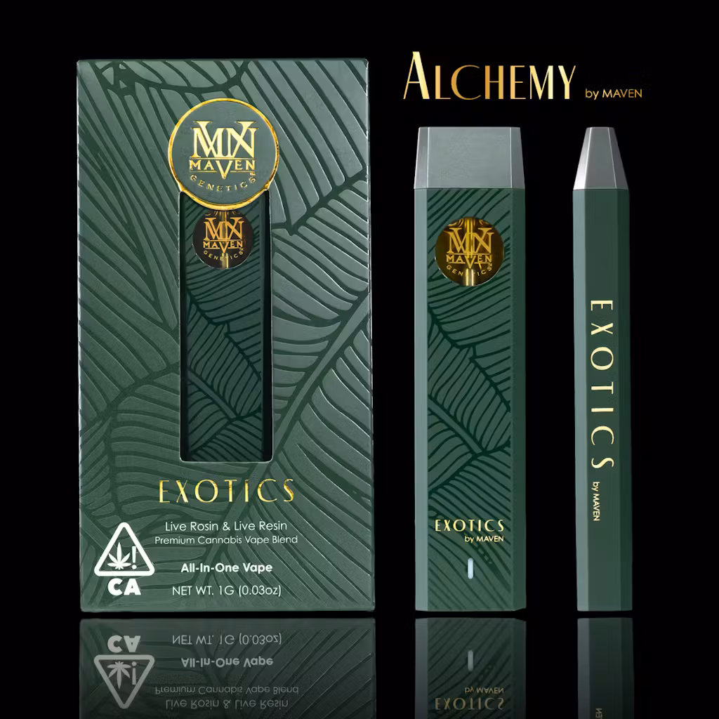 Photograph of product: Alchemy Exotics AIO Vape