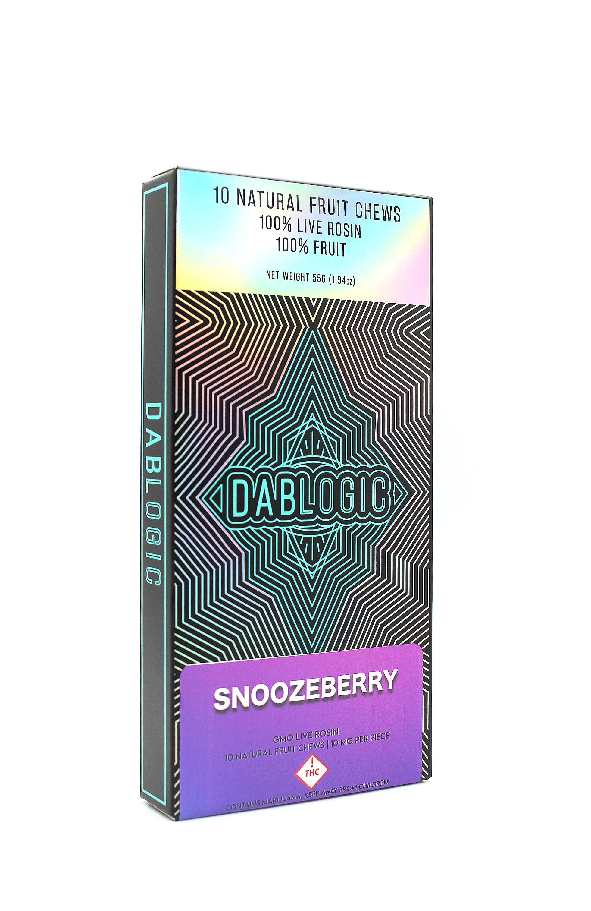 Photograph of product: Dablogic Live Rosin Fruit Chew Twilight Berry