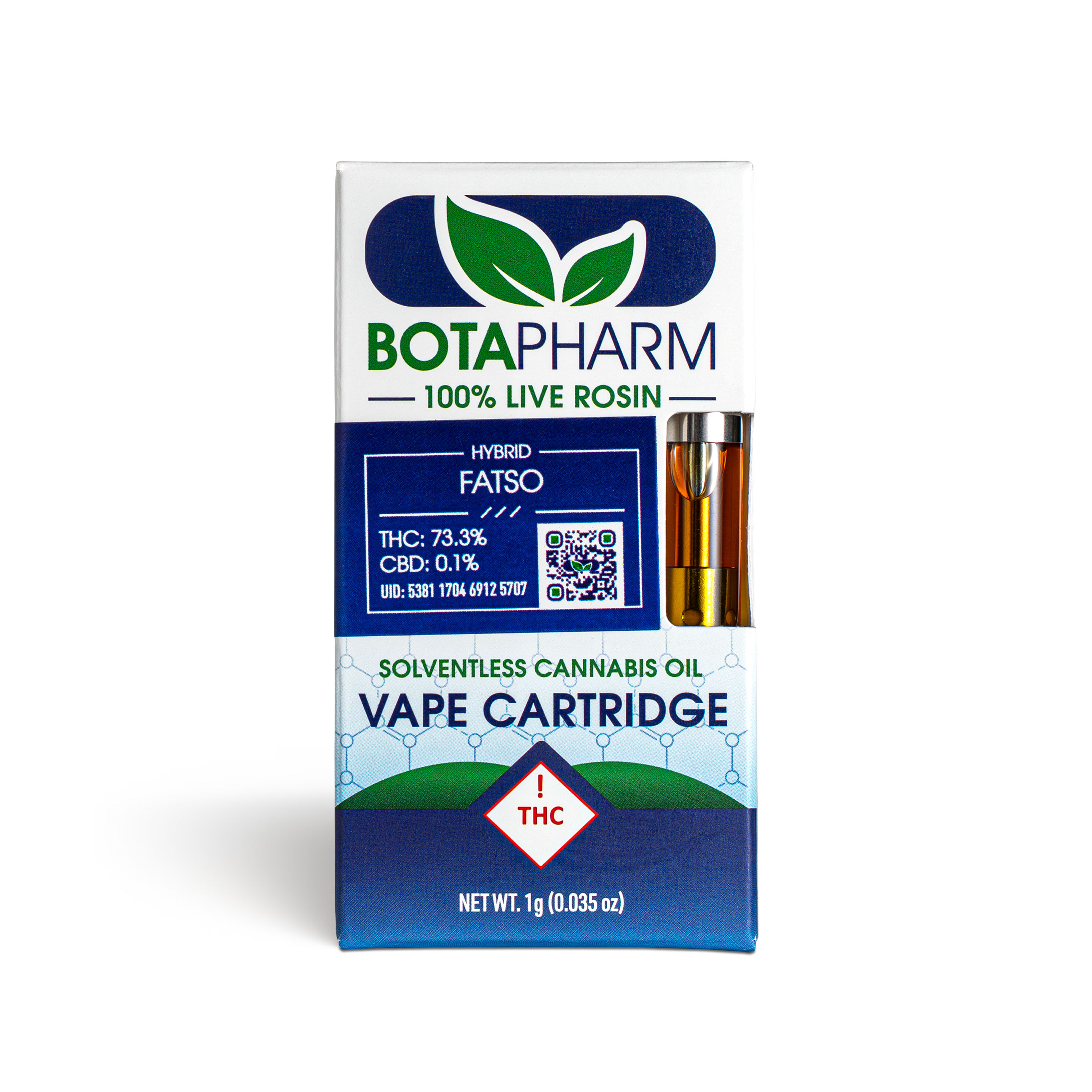Photograph of product: Sour Tangie Live Rosin Cart