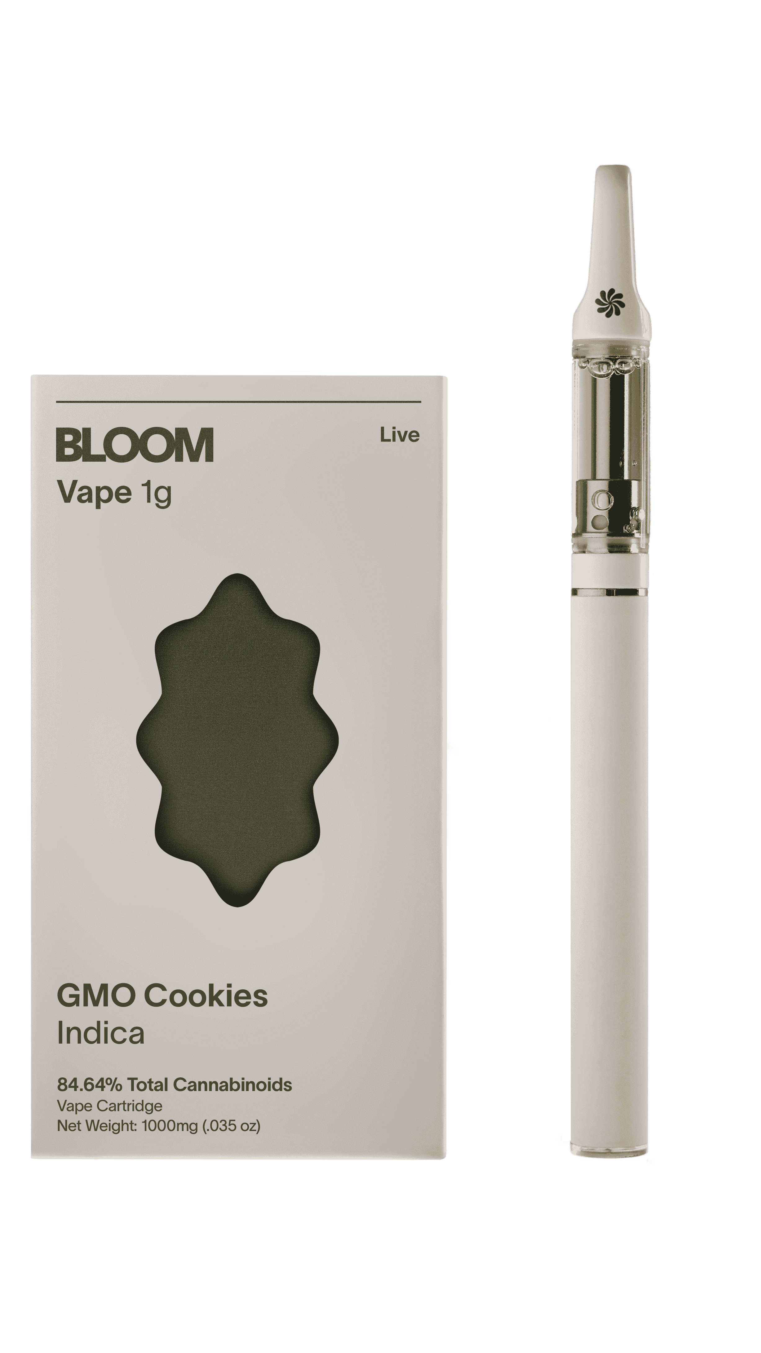 Photograph of product: Bloom Live - GMO Cookies - Cartridge - 1g