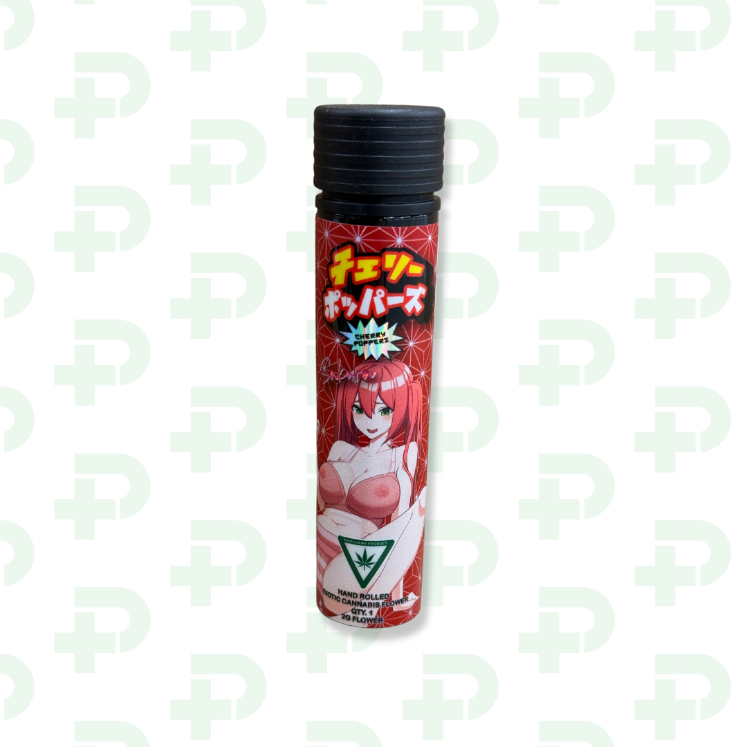 Photograph of product: Doja x Fear of Boof Hand Roll - Cherry Popperz