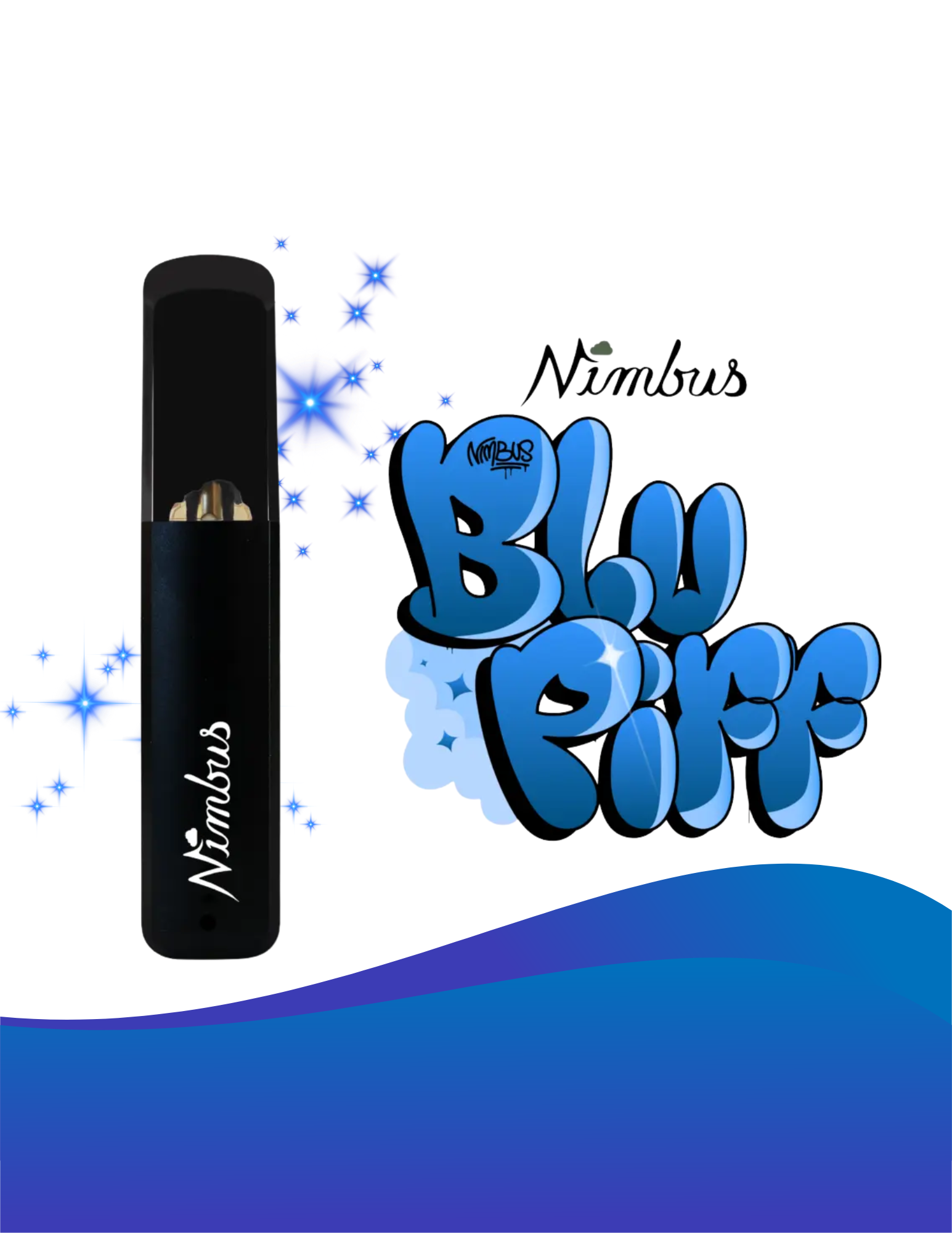 Photograph of product: Nimbus - Blu Piff - Disposable