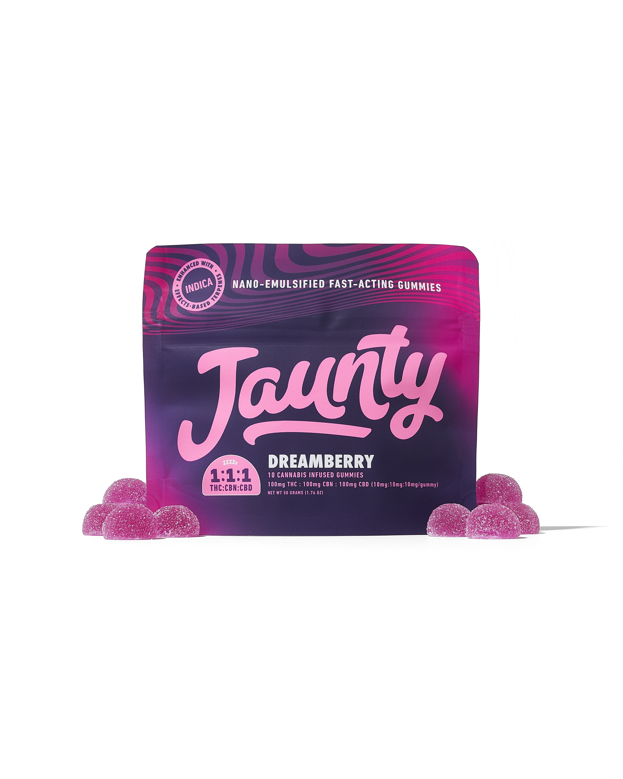 Photograph of Product: Dreamberry | 1:1:1 | THC:CBD:CBN |100mg | 10pk