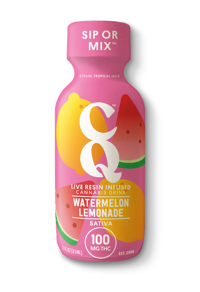 Photograph of product: Live Resin Watermelon Lemonade x Tropical Jack Shot 100mg