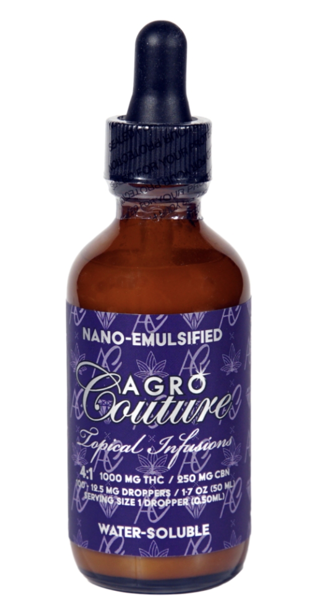 Photograph of product: 4:1 TH-oui/CBD Tropical Drops