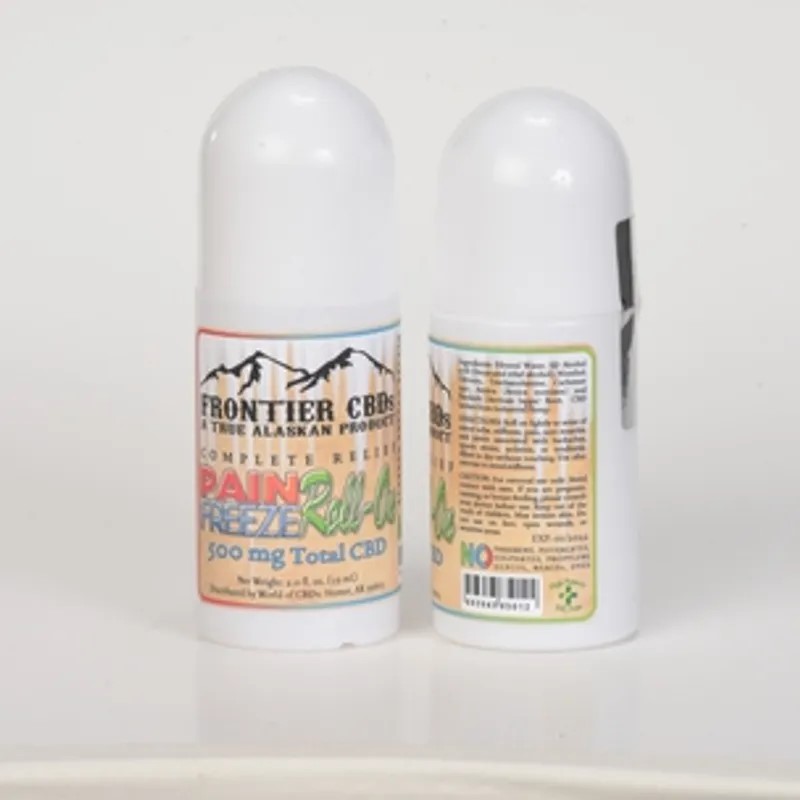 Photograph of product: Pain Freeze (250mg) Frontier CBD Roll On