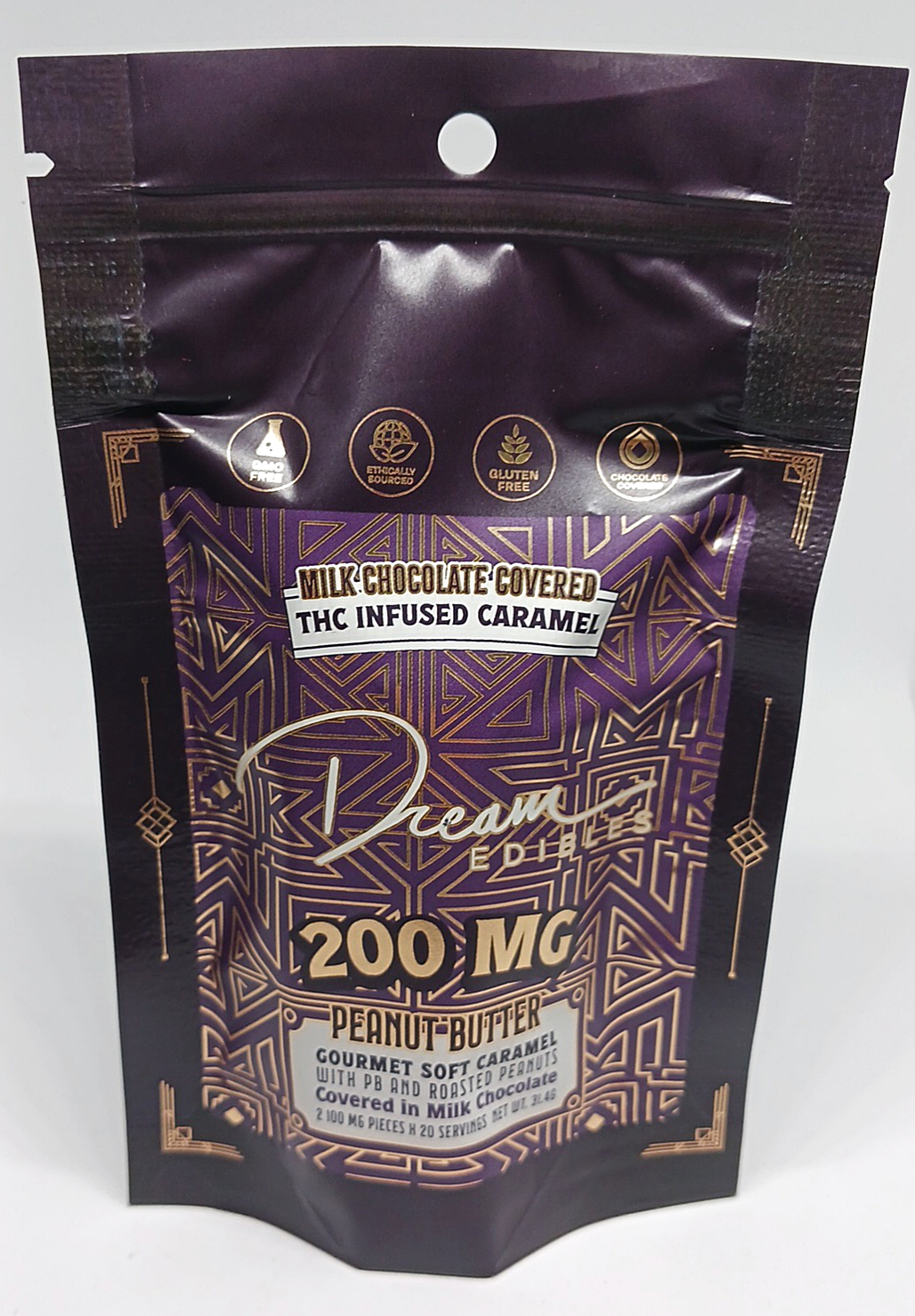 Photograph of product: Peanut Butter Caramel | 200mg | Dream