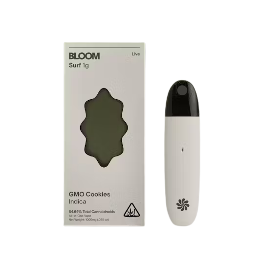 Photograph of product: Bloom - GMO Cookies - Live Terpene  Disposable