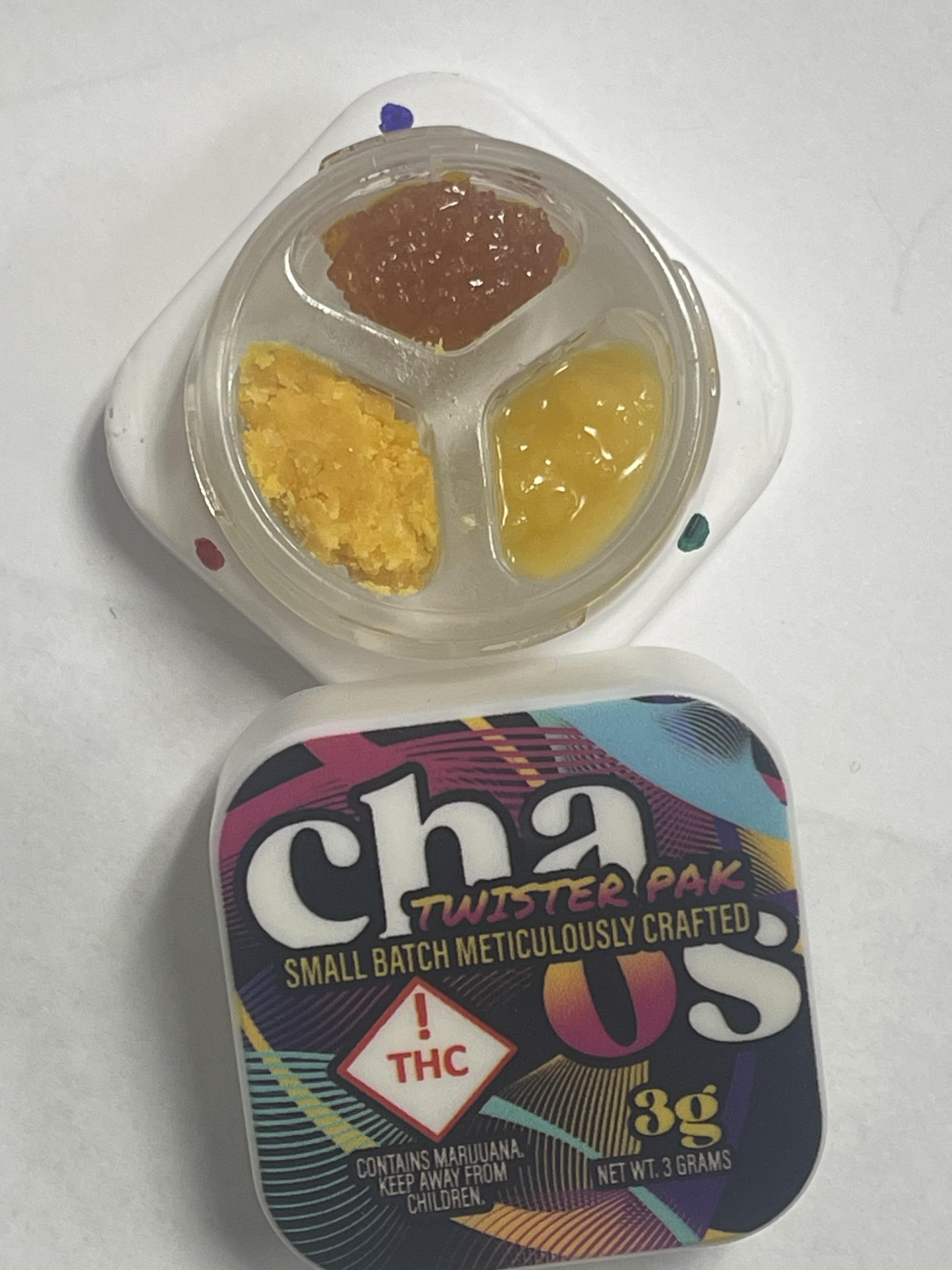 Photograph of Product: Chaos Twister Pack - S/H/I Wax