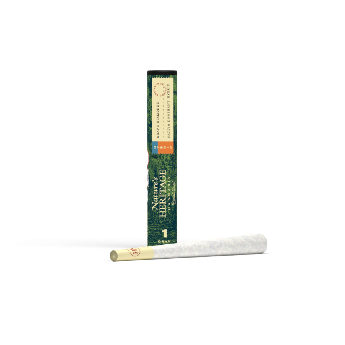 Photograph of product: Ebony Ivory Pre-Roll | 1g