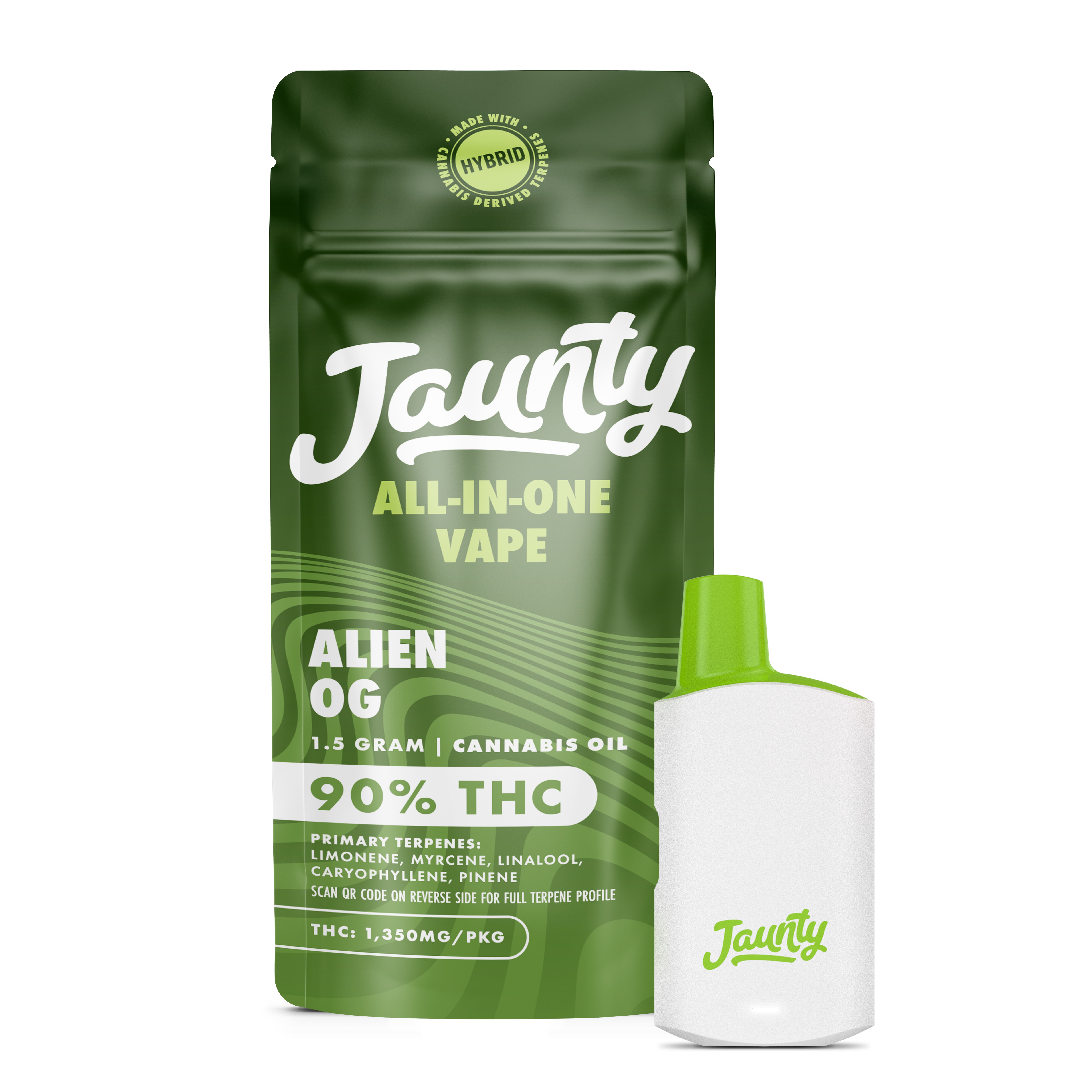 Photograph of Product: Alien OG | AIO Palm | 1.5g
