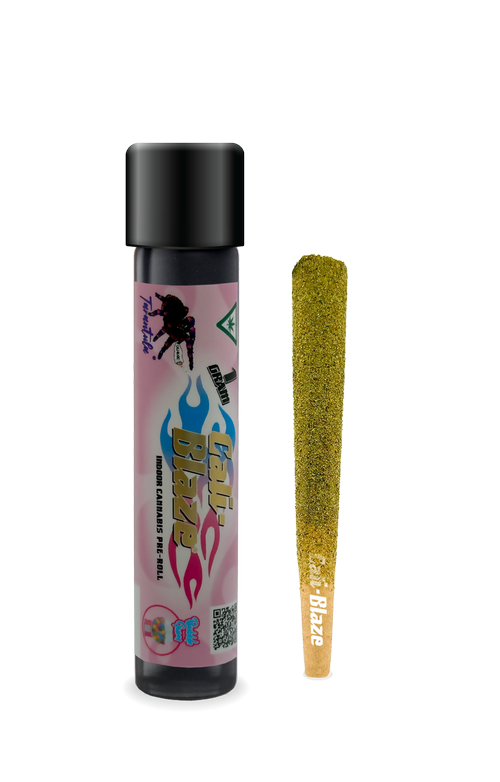 Photograph of product: Bubble Gum - Tarantula infused - 1g pre-roll