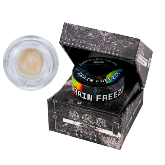 Photograph of product: BRAIN FREEZZE 1G COLD CURE LIVE ROSIN