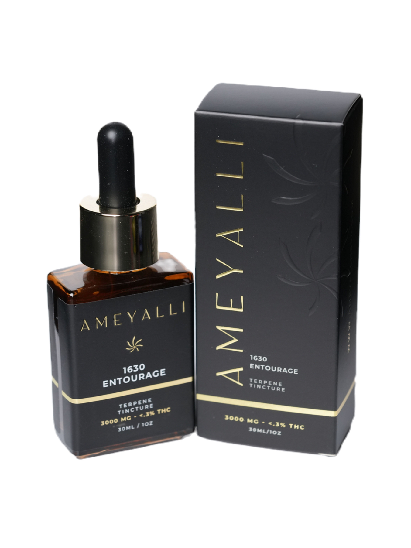 Photograph of product: Terpene Tincture - Ameyalli 1630 Entourage - 3000mg