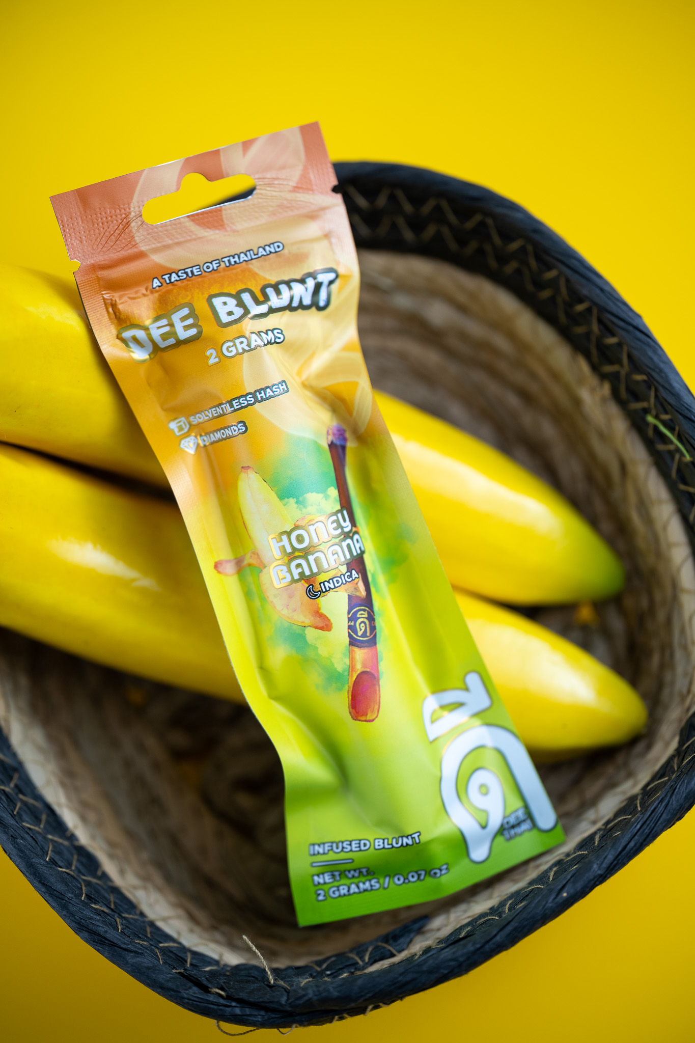 Photograph of product: 2g Dee Blunt Honey Banana