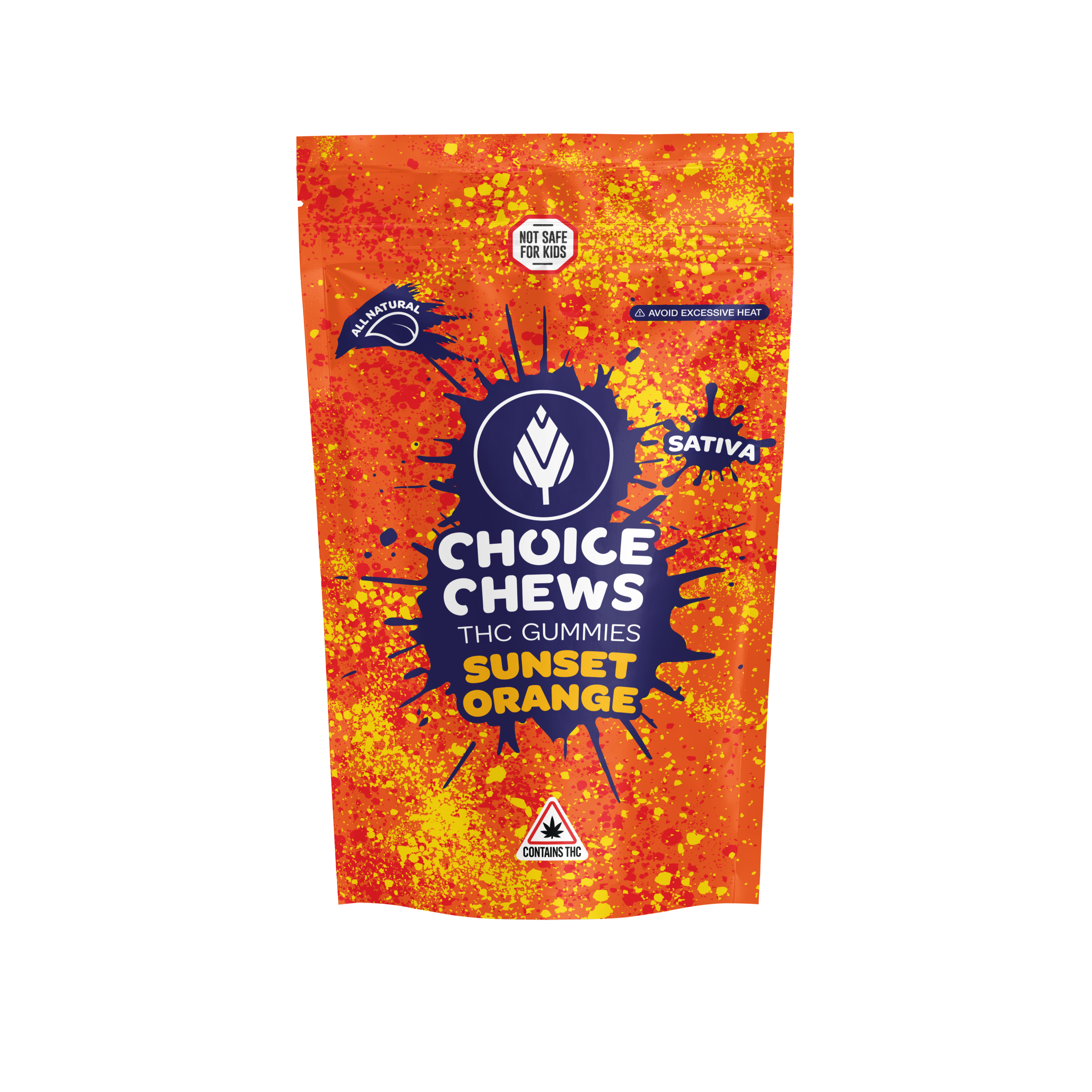 Photograph of product: Sunset Orange Oui'd Gummies | TAX INCLUDED