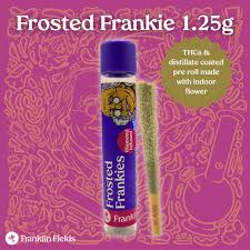 Photograph of product: Franklin Fields | Frosted Frankie Cream Pie Infused Preroll
