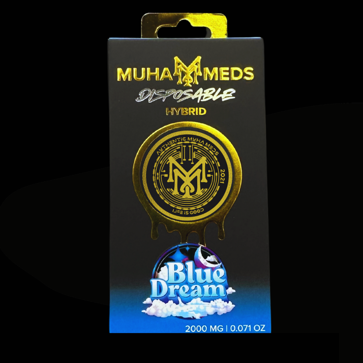 Photograph of product: Muha Meds 2g Disposable | Blue Dream - Oui'd