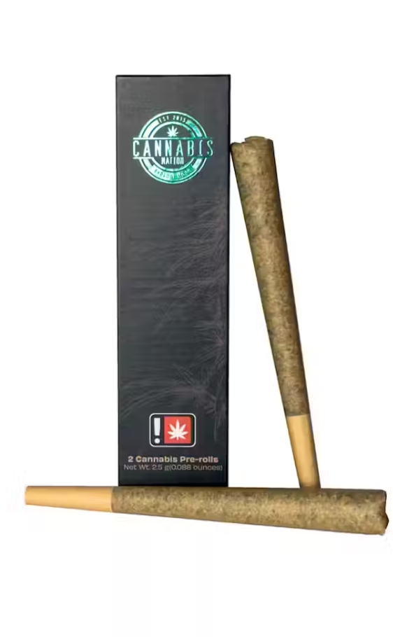 Photograph of product: Pre-roll Packs | Moby Dick | 2 x 1g