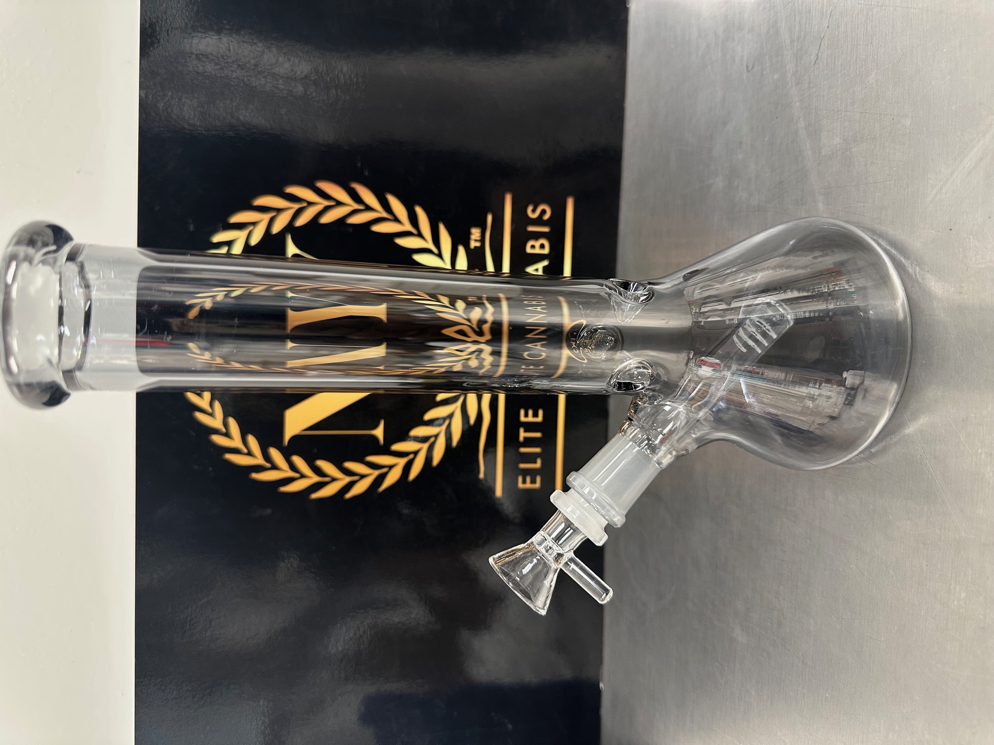 Photograph of product: 10 inch | Waterpipe Bong | Smokey Grey (ST284)