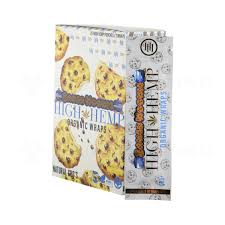 Photograph of product: High Hemp Wraps Baked Kookie Natural CBD 2pk