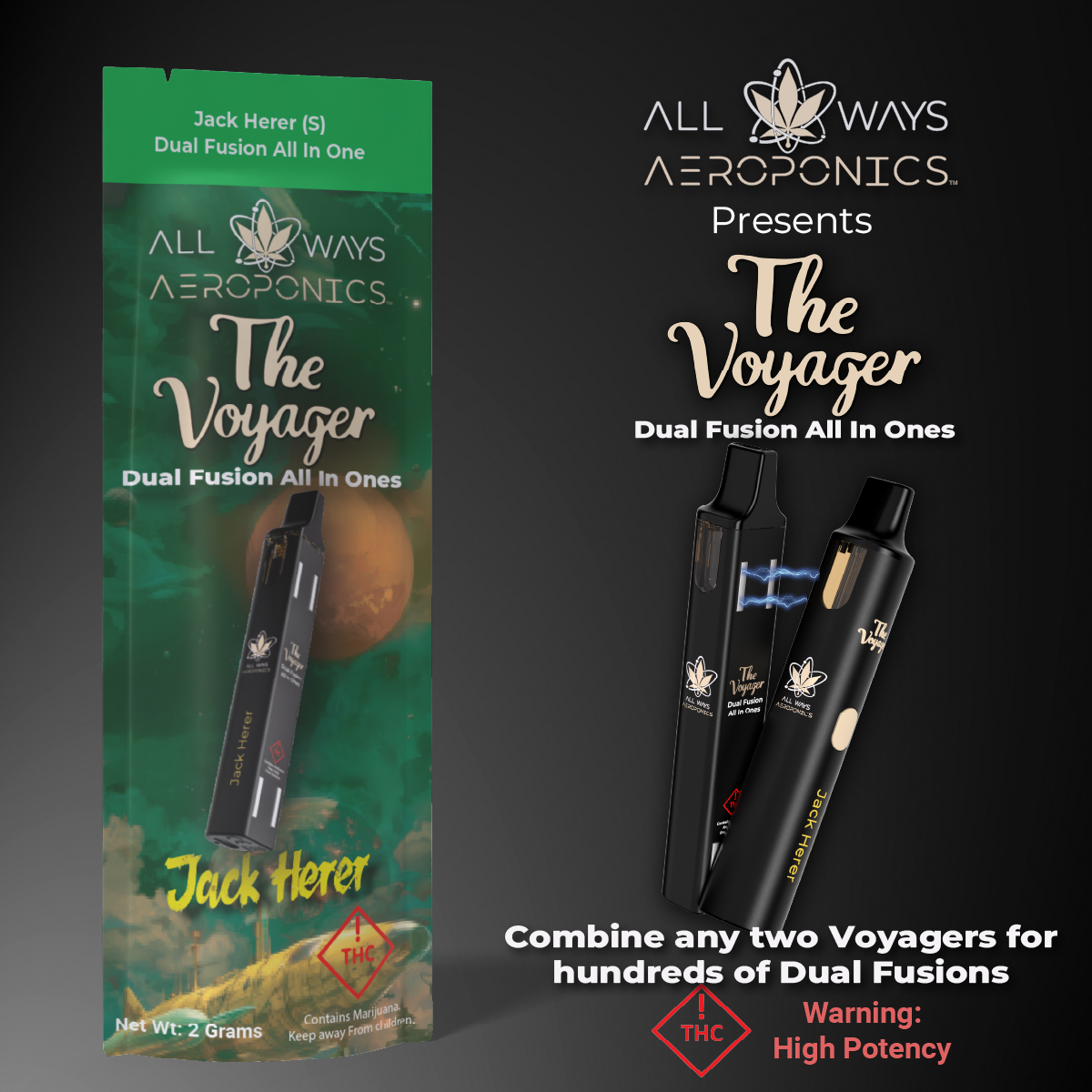 Photograph of product: AWA Voyager Dual Fusion - Jack Herer