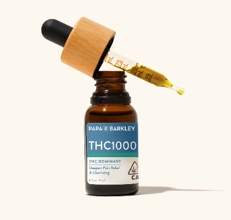 Photograph of product: Papa & Barkley TH-oui 1000 Releaf Tincture 1000mg 15ml