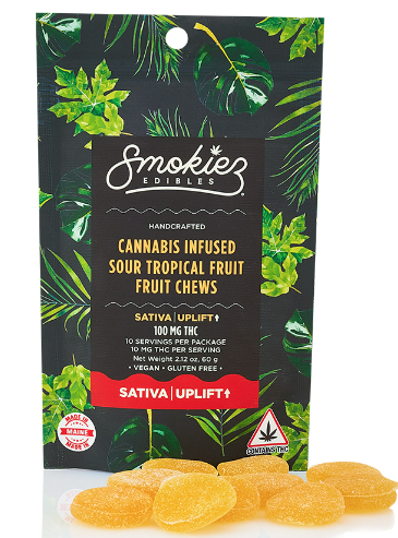 Photograph of product: Tropical Sour Fruit Chews