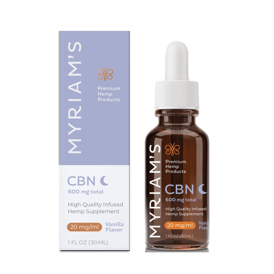 Photograph of product: Myriams - CBN - CBN 600 Vanilla (20mg/ml) $70