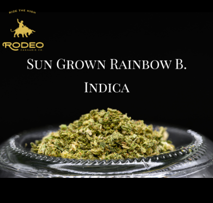 Photograph of product: Sun Grown Rainbow: Ready to Ride 7g Ground Flower (I) 00138