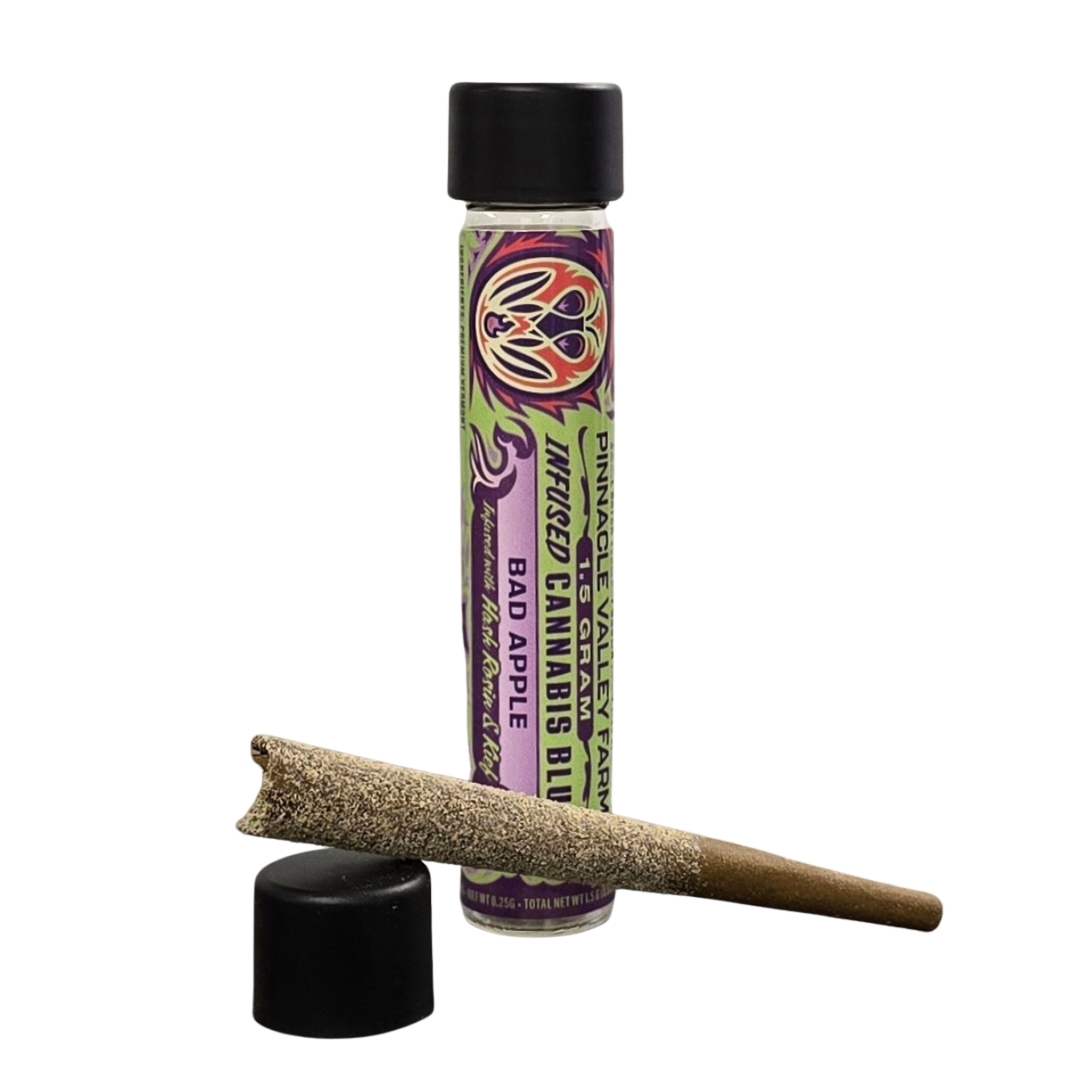 Photograph of product: Bad Apple | au chocolat Rosin + Kief Infused Blunt