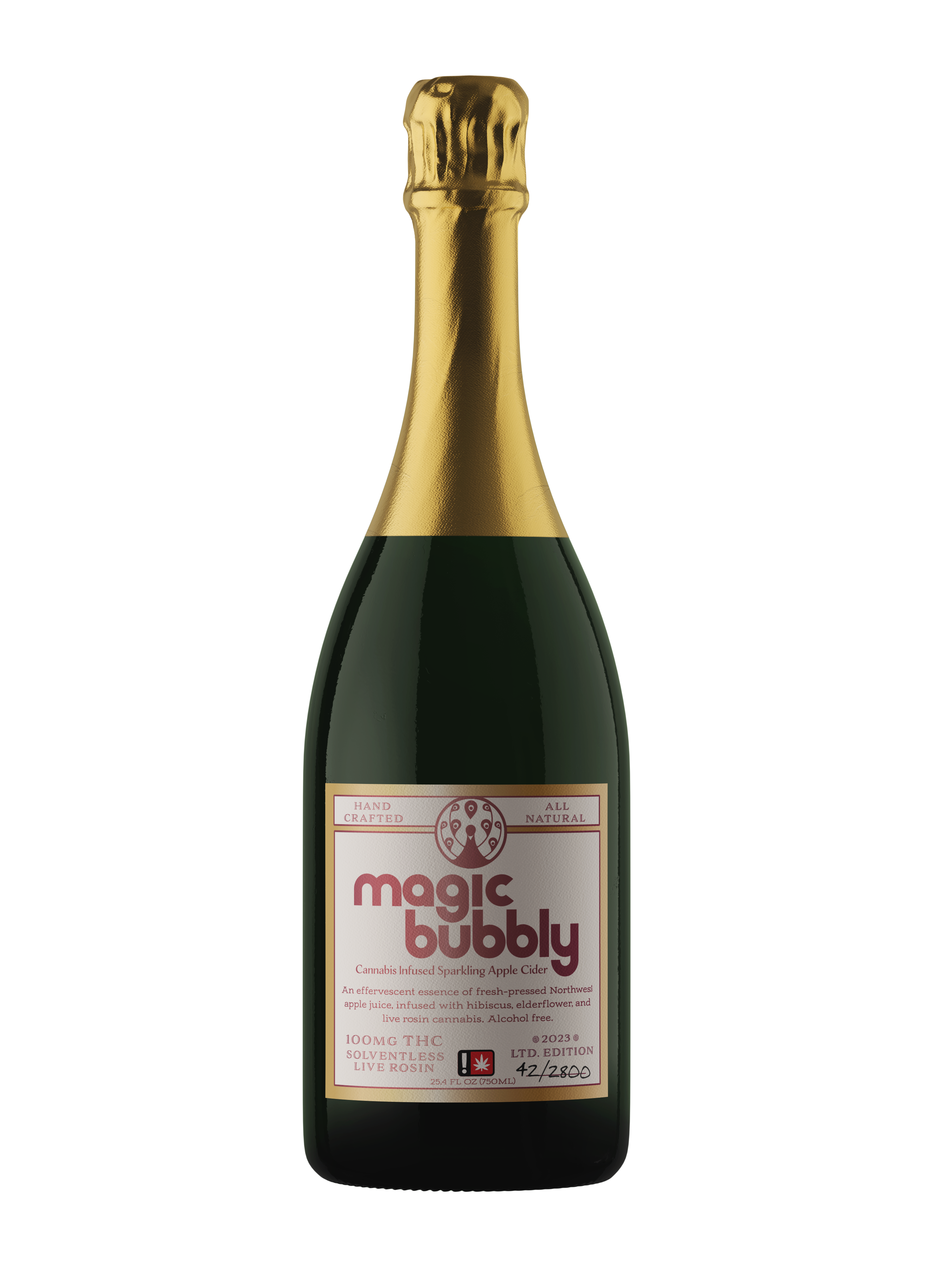 Photograph of product: Sparkling Apple Cider (Magic Number)