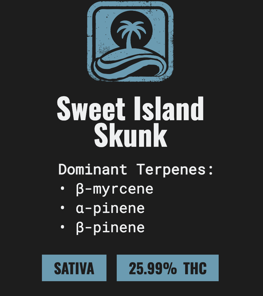 Photograph of product: Sweet Island Skunk - 3.5g