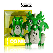 Photograph of product: Iconic Dragon 510 Thread Battery - Green (YBW)