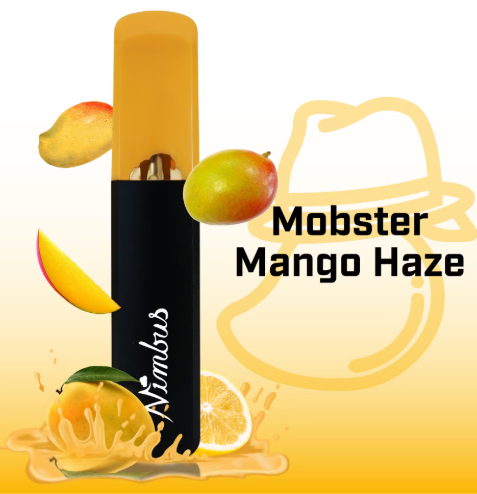 Photograph of product: NIMBUS VAPES - Mobster Mango Haze Disposable [H/S]