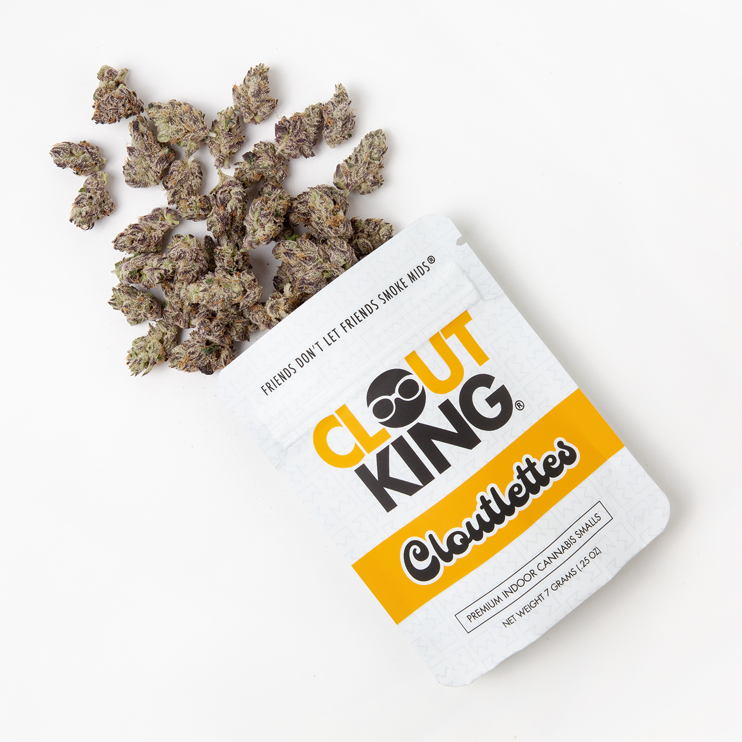 Photograph of product: Cloutlettes - 3.5g Prepack - Milk Steak