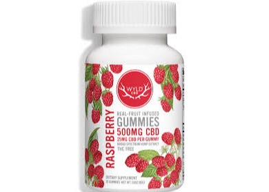 Photograph of product: WyldCBD | 20pc | Raspberry