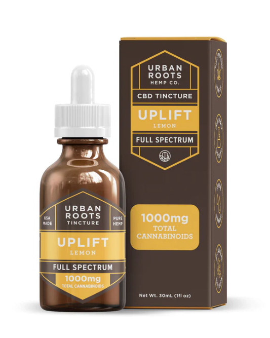Photograph of Product: Urban Roots - CBD Tincture - Full Spectrum - Uplift (1000mg)