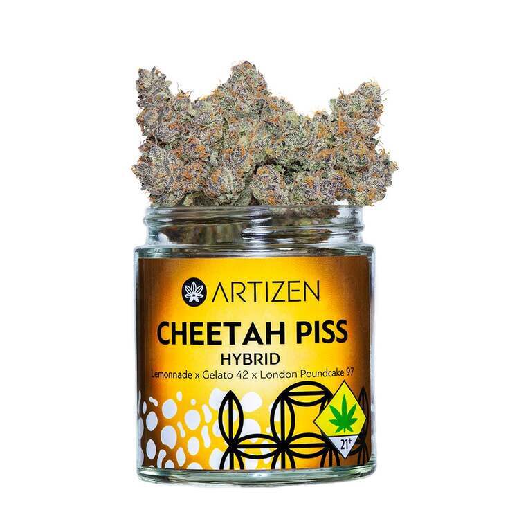 Photograph of product: Artizen: Cheetah Piss - 1g