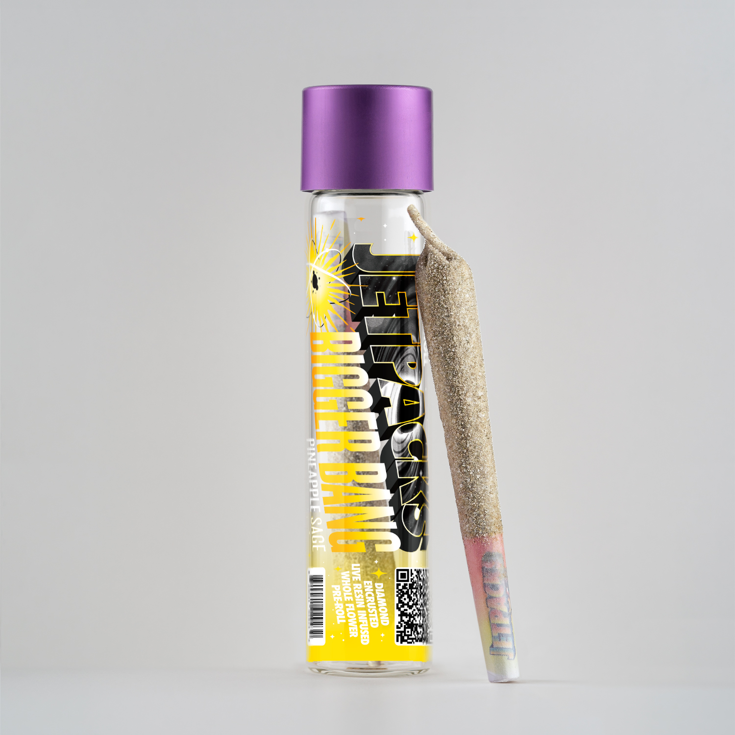 Photograph of product: Pineapple Sage Bigger Bang Infused Pre-Roll | 1G