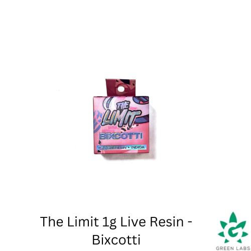 Photograph of product: (REC) The Limit 1g Live Resin - Bixcotti