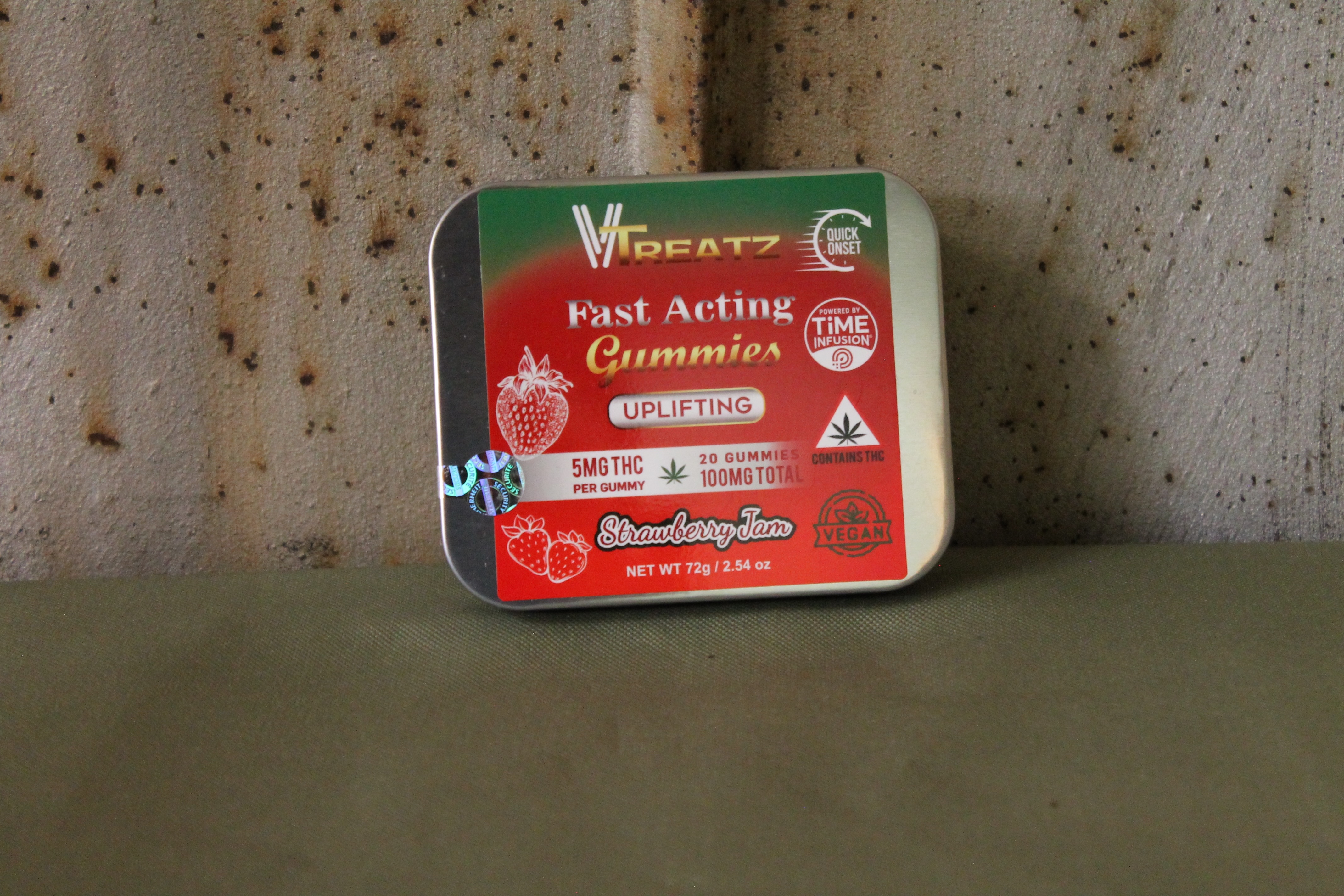 Photograph of Product: Vtreatz | Strawberry Jam Gummies (Fast Acting)