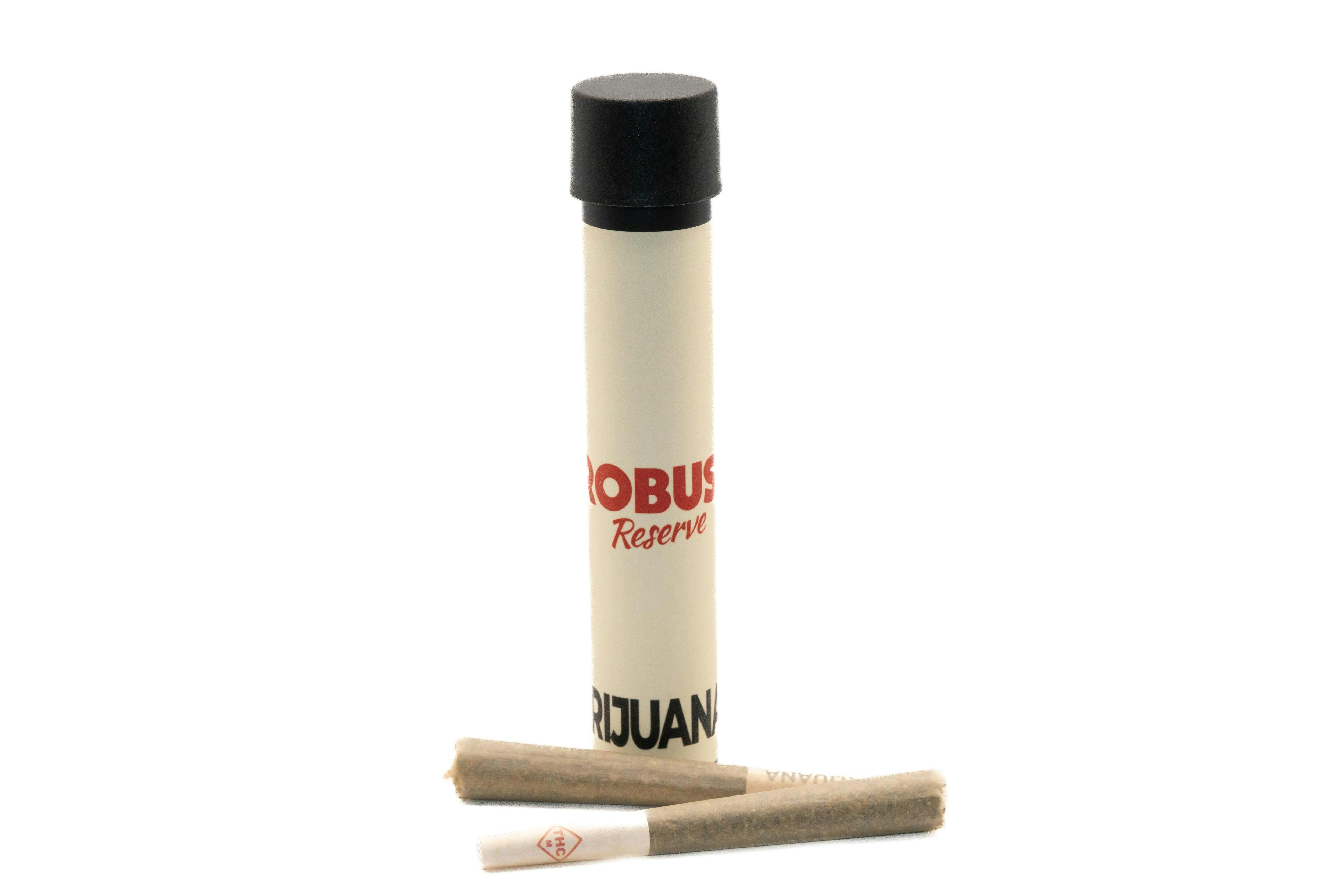 Photograph of product: ROBUST - ORANGE LIMEADE INFUSED 0.5G 2PK HYBRID